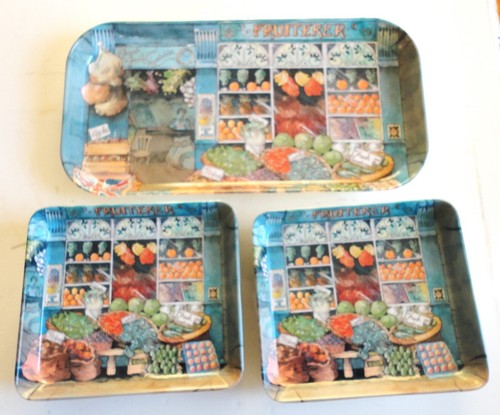 Vassoi melamina vintage - 13,
