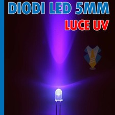 100 LED UV ULTRAVIOLETTI 5mm