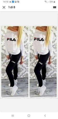 Tuta sportiva donna cotone