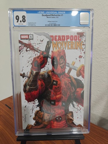 Cgc deadpool wolverine - 9.8, #1