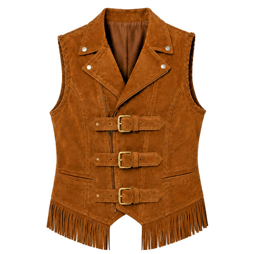 Gilet donna vera pelle - , di