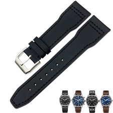 Black Strap Band IWC Pilot