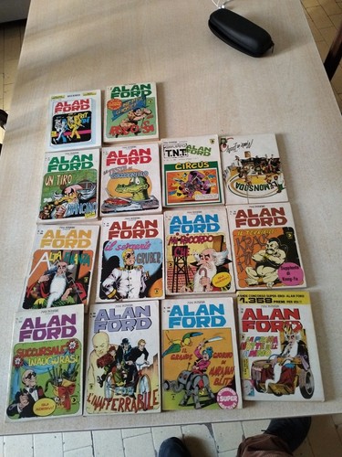 Lotto fumetti alan - lotto,