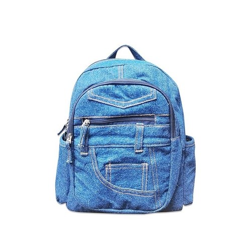 Zaino donna denim per college - zaino,