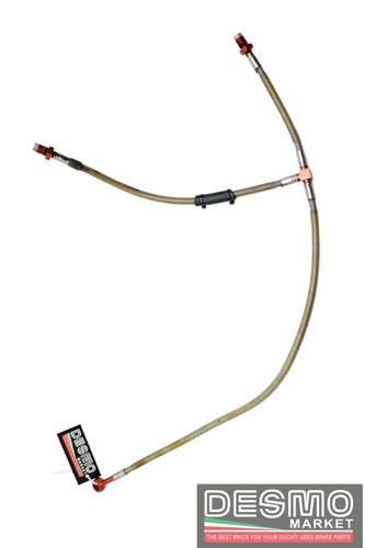 Tubo freno anteriore - , treccia