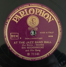 RARE 78RPM 10" PARLOPHON BIX