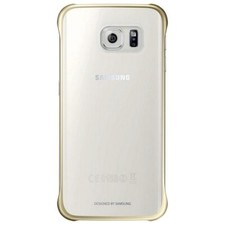 Samsung Custodia Originale Protective Clear Cover Case Galaxy S6 Edge G925f Gold