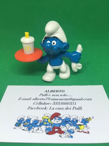 Puffi smurfs puffo cameriere - smurfs,