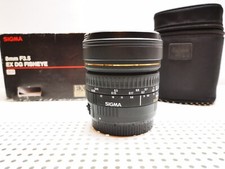 Sigma 8mm f/3.5 EX DG Circular Fisheye AUTOFOCUS AF CANON EOS OBIETTIVO USATO