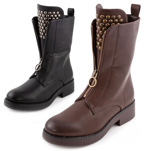Stivali donna biker - , anfibi