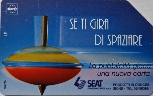 Scheda telefonica rara - rara, ti