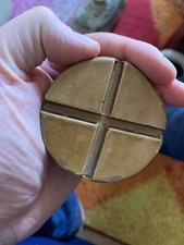 Vintage Pottery Foot Warmer Bottle Lid Pottery