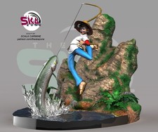 Sampei  resin SANPEI Mihira Tsurikichi   new  fan art