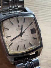 orologio da polso uomo automatico vintage Certina T+C città e campagna funzionante