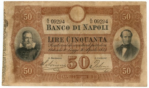 Lire banco napoli - lire,