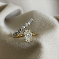 Anello in oro giallo 14 kt con