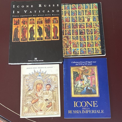 Lotto libri icone russe - libri,