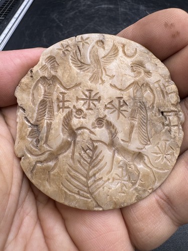 Timbro intaglio asia centrale - timbro,