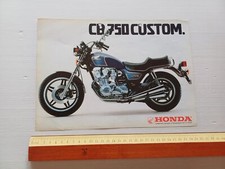 Honda CB 750 Custom 1981 depliant ITALIANO originale