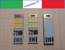 luce con 6 led USB touch