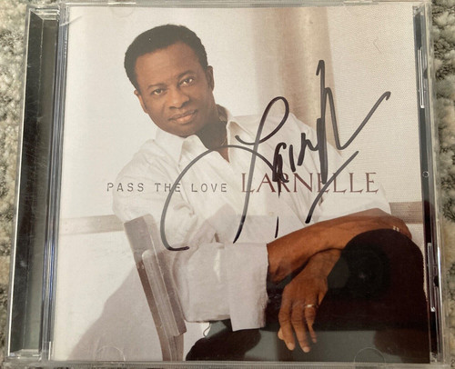 Signed larnelle harris - signed, pass