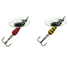 CUCCHIAINI NO MARTIN GIALOO ROSSO VESPA ESCA ARTIFICIALE PESCA TROTA FIUME LAGO