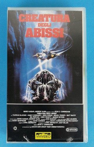 Creatura degli abissi vhs - creatura,