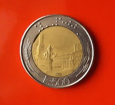 500 LIRE 1983 ERRORE -
