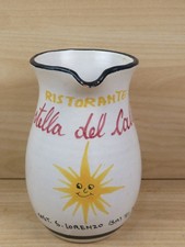 BROCCA RISTORANTE LA STELLA DEL CALORE CASTEL S LORENZO SALERNO ceramica caraffa
