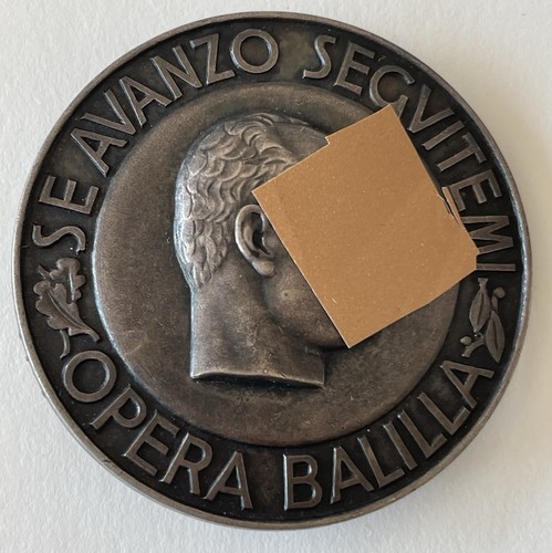 Distintivo opera balilla testa - balilla,