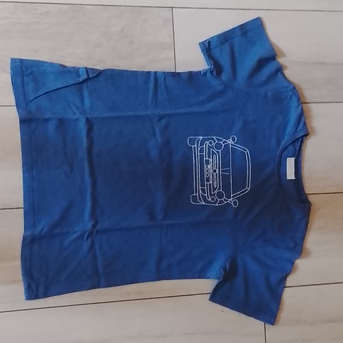 Shirt uomo blu girocollo - blu,