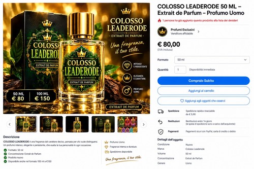Colosso leaderode extrait - colosso,