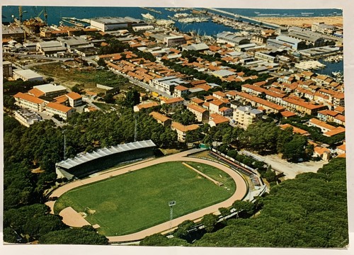 Cartolina stadio dei pini - cartolina,