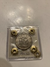 5 Lire 1937 Ag Impero  Vittorio Emanuele III Regno D’Italia- Raro -