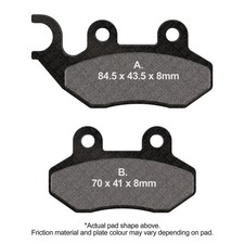 EBC Scoot Carbon Pads E391
