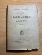 I dolori del giovane Werther e autobiografia Dell’autore - Goethe