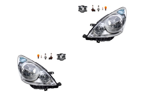 Set fanali alogeno adatto - alogeno, a