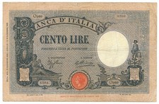 100 LIRE BARBETTI GRANDE B