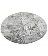 Tappeto Tondo Effetto Marmo