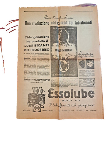 Pubblicita esso essolube - esso,