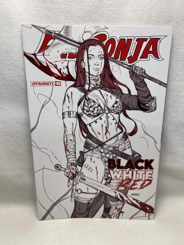 Dynamite red sonja black white - sonja,