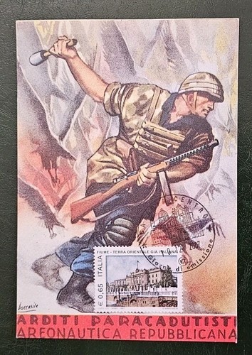Fdc cartolina arditi - fdc,