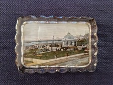 Fermacarte antico in vetro massiccio Brighton padiglione inglese 