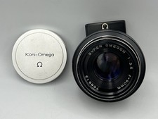 Obiettivo Konica Koni-Omega Super Omegon 1:3.5 f = 90 mm per fotocamera Rapid Omega
