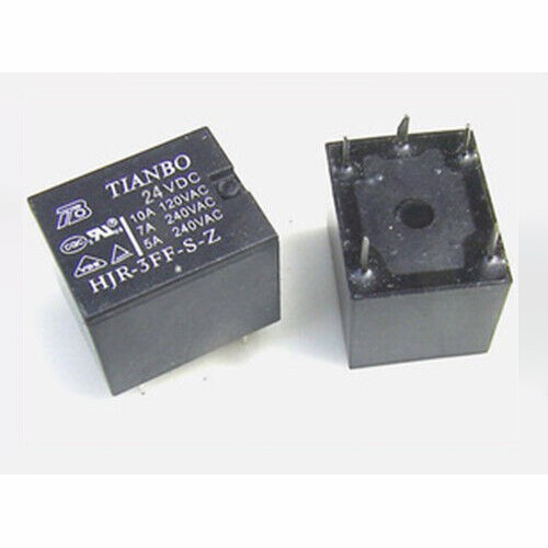 50pcs relè 5pins 24v - 50pcs,