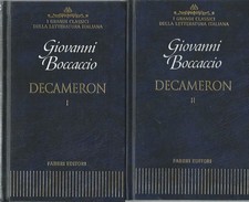 Boccaccio Decameron due volumi