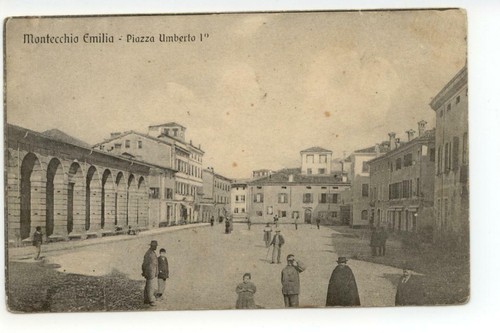 Cartolina montecchio emilia - cartolina,