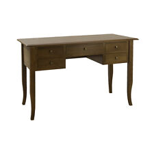 SCRIVANIA IN LEGNO, COLORE NOCE ARTE POVERA E PIANO LEGNO!! 130*65*80 H