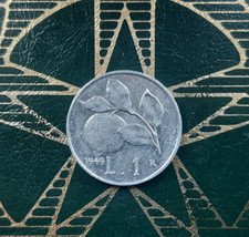 ($)  1 Lira 1949 (Arancia) -