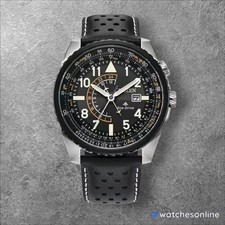 Orologio Citizen Promaster Nighthawk BJ7137-07E Uomo Eco-Drive Pilot Quadrante Nero